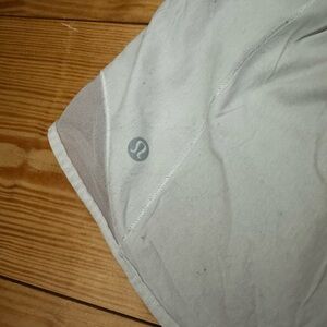 Lululemon White Hotty Hot Shorts